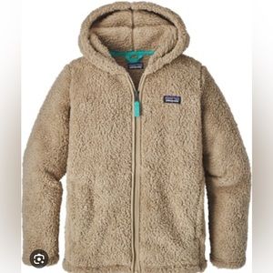 Patagonia Los Gatos fleece hoodie/girls jacket size Large